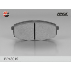 BP43019 FENOX Комплект тормозных колодок, дисковый тормоз