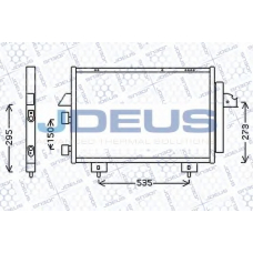 728M65 JDEUS Конденсатор, кондиционер