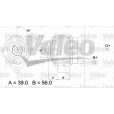 436257 VALEO Генератор