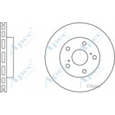 DSK674 APEC Тормозной диск