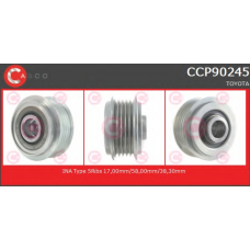 CCP90245 CASCO Ременный шкив, генератор