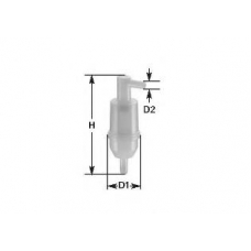 MBNA 007 CLEAN FILTERS Топливный фильтр