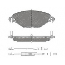 SP 421 PR SCT Комплект тормозных колодок, дисковый тормоз