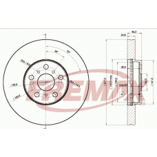 BD-2039 FREMAX Тормозной диск