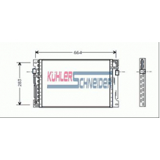 3320701 KUHLER SCHNEIDER Конденсатор, кондиционер