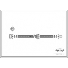 19032857 CORTECO Тормозной шланг