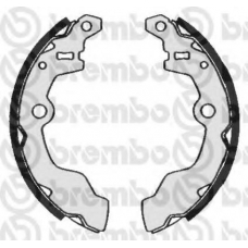 S 78 503 BREMBO Комплект тормозных колодок