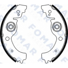 FO 9003 FOMAR ROULUNDS Комплект тормозных колодок