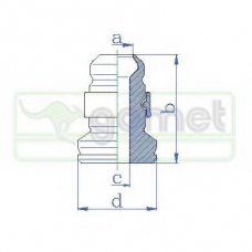 1124017 GOMET Буфер, амортизация