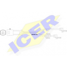 610234 E C ICER Сигнализатор, износ тормозных колодок