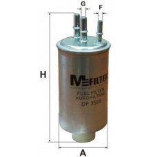 DF 3508 MFILTER Топливный фильтр