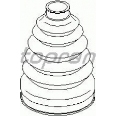 301 236 TOPRAN Пыльник, приводной вал
