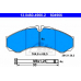 13.0460-4966.2 ATE Комплект тормозных колодок, дисковый тормоз