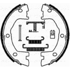 153-097K CIFAM Комплект тормозных колодок, стояночная тормозная с