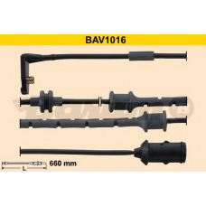 BAV1016 BARUM Сигнализатор, износ тормозных колодок