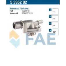 5335282 FAE Термостат, охлаждающая жидкость