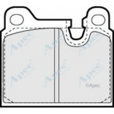 PAD623 APEC Комплект тормозных колодок, дисковый тормоз