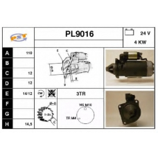 PL9016 SNRA Стартер