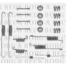 BBK6024 BORG & BECK Комплектующие, колодки дискового тормоза