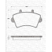 363702161222 MAGNETI MARELLI Комплект тормозных колодок, дисковый тормоз