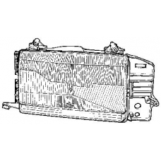 1751944 VAN WEZEL Основная фара