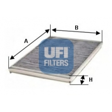 54.117.00 UFI Фильтр, воздух во внутренном пространстве
