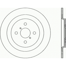 BDR2339.10 OPEN PARTS Тормозной диск