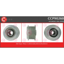 CCP90260 CASCO Ременный шкив, генератор