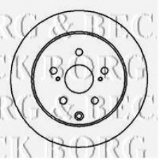 BBD5030 BORG & BECK Тормозной диск