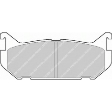 FSL869 FERODO Комплект тормозных колодок, дисковый тормоз