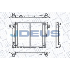 RA0050420 JDEUS Радиатор, охлаждение двигателя
