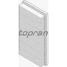 109 375 TOPRAN Воздушный фильтр