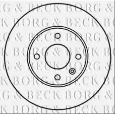 BBD5249 BORG & BECK Тормозной диск