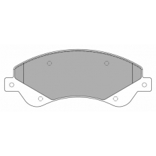 FBP-1449 FREMAX Комплект тормозных колодок, дисковый тормоз