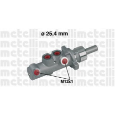 05-0314 METELLI Главный тормозной цилиндр