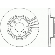 BDR1449.20 OPEN PARTS Тормозной диск