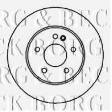 BBD4140 BORG & BECK Тормозной диск