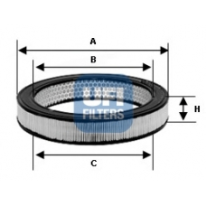 27.897.00 UFI Воздушный фильтр