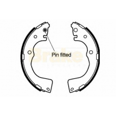 SH2563 BRAKE ENGINEERING Комплект тормозных колодок