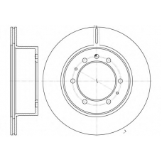 6926.10 ROADHOUSE Тормозной диск