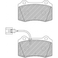 FDB1896 FERODO Комплект тормозных колодок, дисковый тормоз