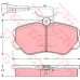 GDB1095 TRW Комплект тормозных колодок, дисковый тормоз
