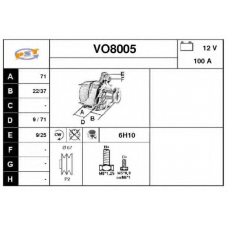 VO8005 SNRA Генератор