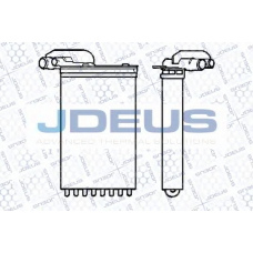 223V10 JDEUS Теплообменник, отопление салона