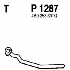 P1287 FENNO Труба выхлопного газа
