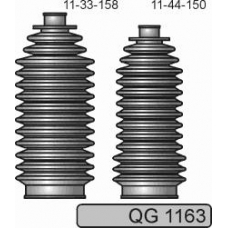 QG1163 QUINTON HAZELL Комплект пылника, рулевое управление