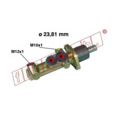 PF286 fri.tech. Главный тормозной цилиндр