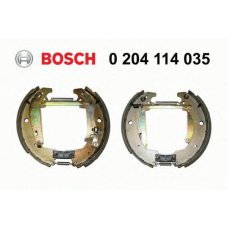 0 204 114 036 BOSCH Комплект тормозных колодок