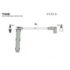 T566B TESLA Комплект проводов зажигания