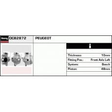 DC82872 DELCO REMY Тормозной суппорт